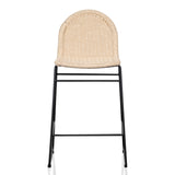 Ex Display - Kelton 65cm Rattan Barstool - Natural Seat Bar Stool New Home-Core