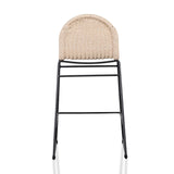 Ex Display - Kelton 65cm Rattan Barstool - Natural Seat Bar Stool New Home-Core