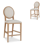 Lula 65cm Bar Stool - Light Beige Bar Stool LJ-Core