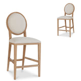 Lula 65cm Bar Stool - Light Beige Bar Stool LJ-Core