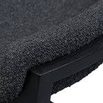 Ex Display - Harris 65cm Bar Stool - Full Black Bar Stool Swady-Core