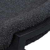 Ex Display - Harris 65cm Bar Stool - Full Black Bar Stool Swady-Core