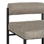 Set of 2 - Shaffer 65cm Fabric Bar Stool - Spec Smoke Grey Bar Stool Freehold-Core