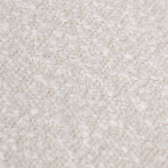 Fabric Sample - Cottage White Boucle Fabric Swatch Interior Secrets