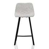 Ex Display - Duke 65cm Bar Stool - Moonlit Pepper Boucle Bar Stool Sendo-Core