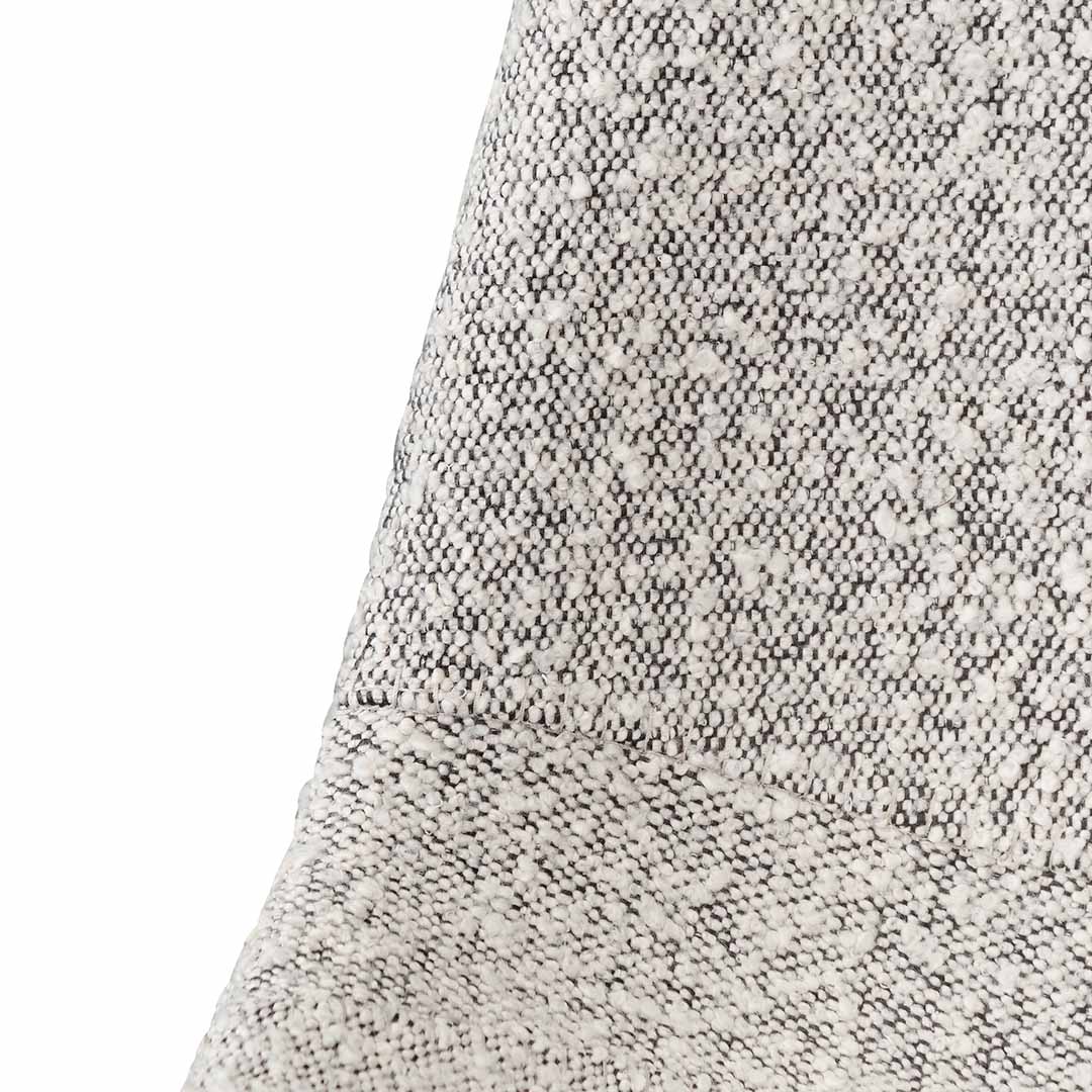 Ex Display - Duke 65cm Bar Stool - Moonlit Pepper Boucle Bar Stool Sendo-Core