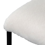 Galvan 65cm Bar Stool - Cloud Fur - Last One Bar Stool Freehold-Core