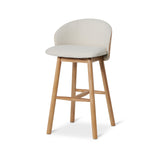 Lennox 65cm Natural Bar Stool - Beige Bar Stool Drake-Core   