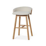 Nicholas 65cm Natural Bar Stool - Beige Bar Stool Drake-Core   