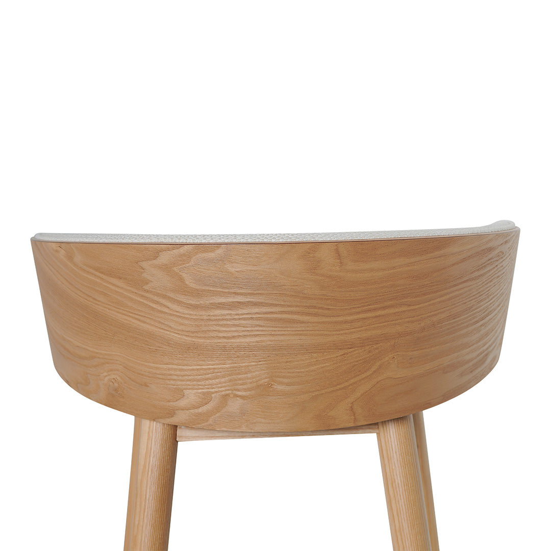 Nicholas 65cm Natural Bar Stool - Beige Bar Stool Drake-Core   