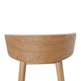 Nicholas 65cm Natural Bar Stool - Beige Bar Stool Drake-Core   