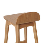 Ex Display - Connor 65cm Bar Stool - Natural Bar Stool Drake-Core