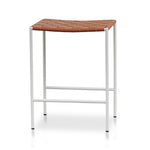 Ex Display - Anika White Frame Bar stool - Tan Bar Stool M-Sun-Core