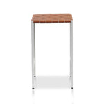 Ex Display - Anika White Frame Bar stool - Tan Bar Stool M-Sun-Core