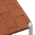 Ex Display - Anika White Frame Bar stool - Tan Bar Stool M-Sun-Core