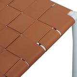 Ex Display - Anika White Frame Bar stool - Tan Bar Stool M-Sun-Core