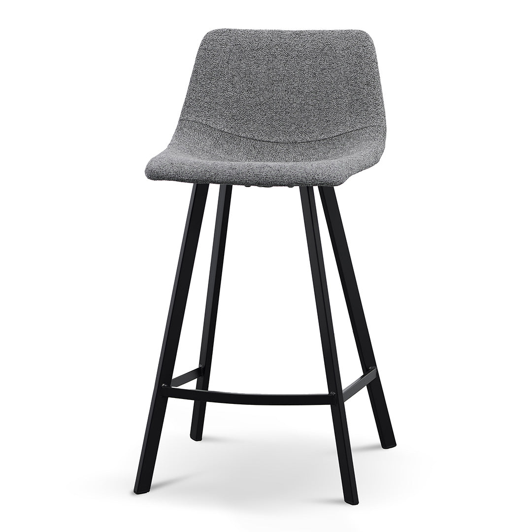 Set of 2 - Duke 65cm Bar Stool - Spec Charcoal Bar Stool Sendo-Core   