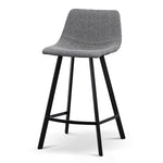 Set of 2 - Duke 65cm Bar Stool - Spec Charcoal Bar Stool Sendo-Core   