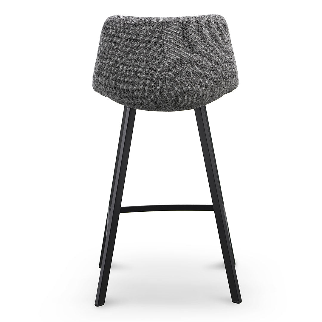 Set of 2 - Duke 65cm Bar Stool - Spec Charcoal Bar Stool Sendo-Core   