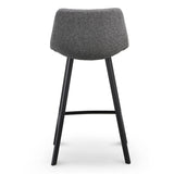 Set of 2 - Duke 65cm Bar Stool - Spec Charcoal Bar Stool Sendo-Core   