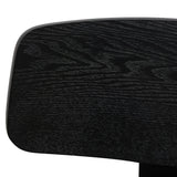 Ex Display - Martino 75cm Bar Stool - Full Black Bar Stool Swady-Core