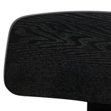 Martino 65cm Bar Stool - Full Black Bar Stool Swady-Core