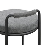 Karimi 65cm Bar Stool - Charcoal Grey SINGLE Bar Stool Freehold-Core