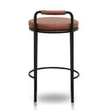 Ex Display - Karimi 65cm Bar Stool - Brown Bar Stool Freehold-Core