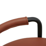Ex Display - Karimi 65cm Bar Stool - Brown Bar Stool Freehold-Core