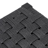 Ex Display - Jolen 65cm Rattan Bar Stool - Full Black Bar Stool Oakwood-Core