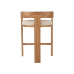 Ex Display - Miles Natural Barstool - Light Beige Bar Stool LJ-Core