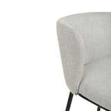 Set of 2 - Flossie 65cm Bar Stool - Coastal Light Grey Bar Stool Freehold-Core   