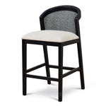 Margie Black Elm Barstool - Dawn Beige Bar Stool LJ-Core