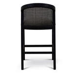 Margie Black Elm Barstool - Dawn Beige Bar Stool LJ-Core