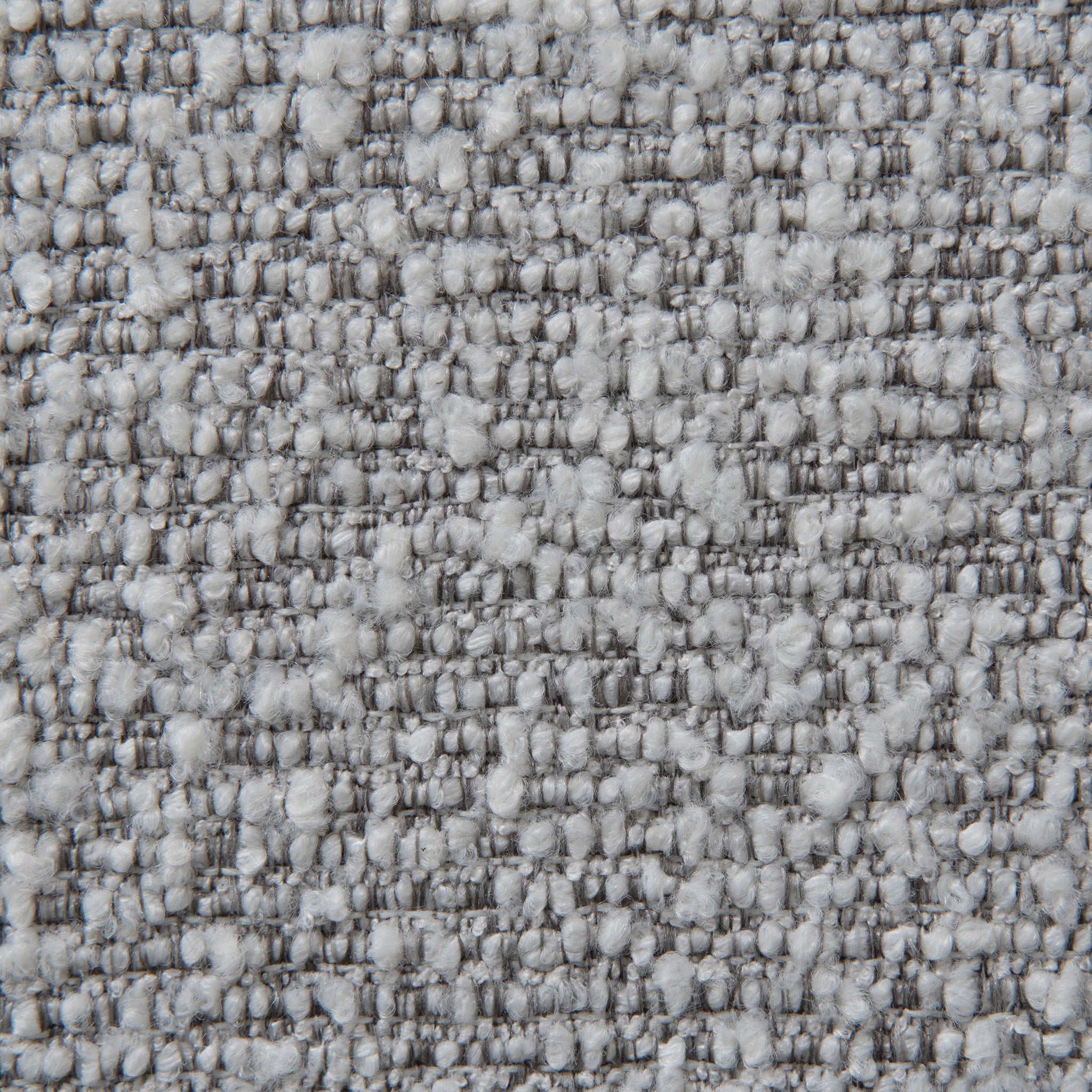 Ex Display - Jovan 68cm Brush Black Bar Stool - Silver Grey Boucle Bar Stool Blue Steel Sofa- Core