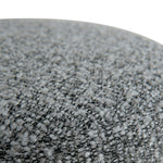 Jovan 68cm Matte Black Bar Stool - Graphite Grey Boucle Bar Stool Blue Steel Sofa- Core   