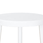 Ex Display - James 65cm Timber Seat Bar Stool - White Bar Stool New Home-Core