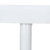 Set of 2 - James 65cm Timber Seat Bar Stool - White Bar Stool New Home-Core