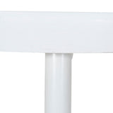 Ex Display - James 65cm Timber Seat Bar Stool - White Bar Stool New Home-Core