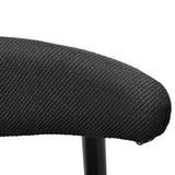 Ex Display - CBS8852-SD 65cm Bar Stool - Full Black Bar Stool Swady-Core
