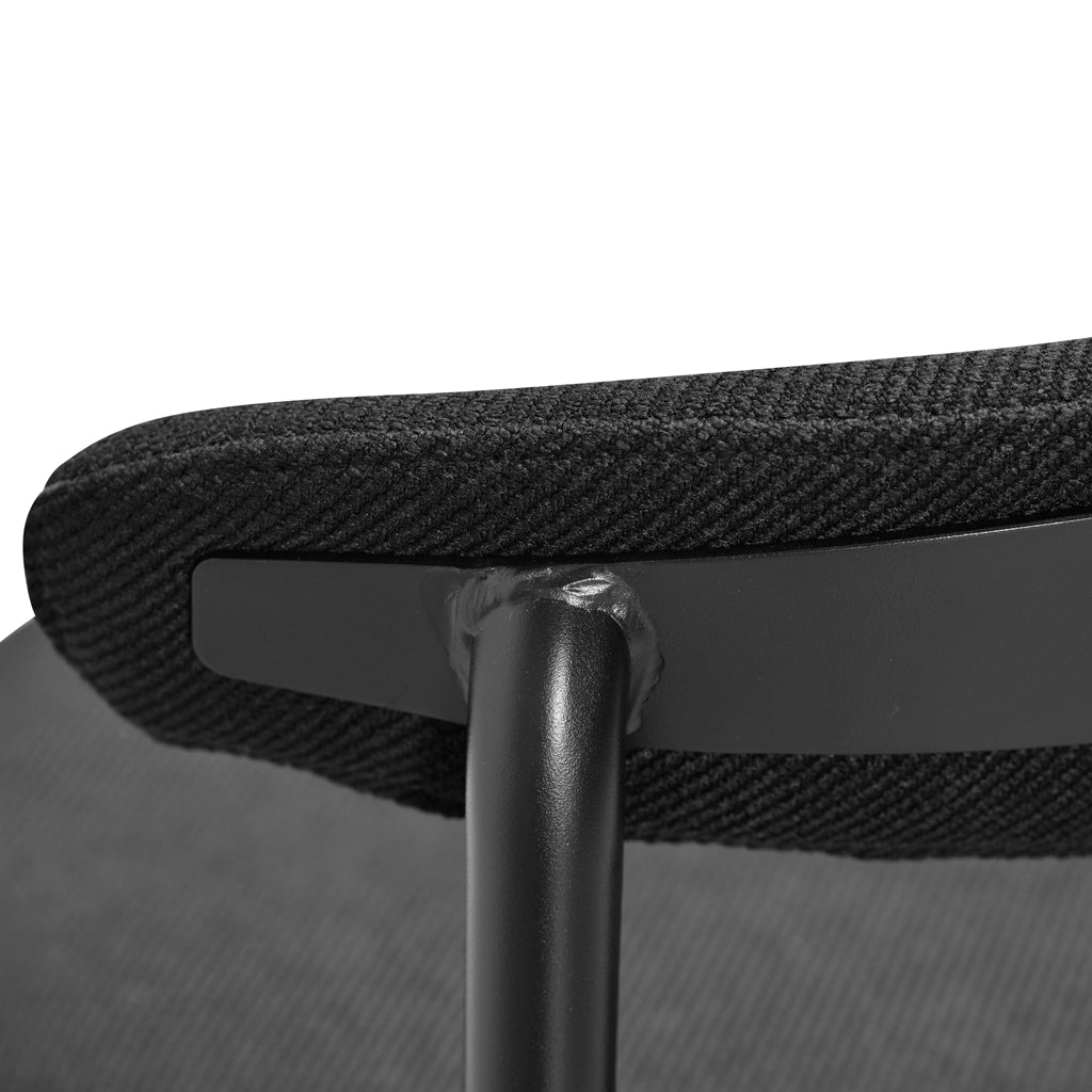 Ex Display - CBS8852-SD 65cm Bar Stool - Full Black Bar Stool Swady-Core