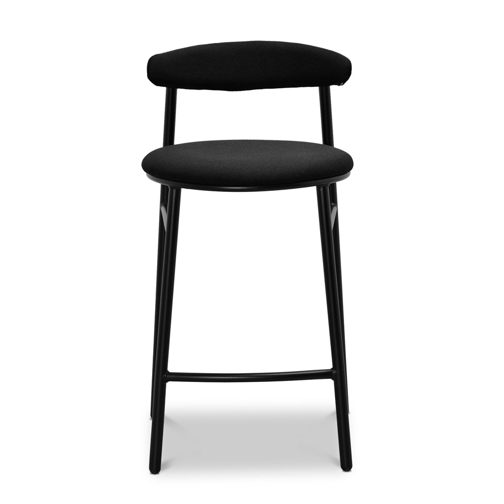 Ex Display - CBS8852-SD 65cm Bar Stool - Full Black Bar Stool Swady-Core