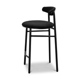 Ex Display - CBS8852-SD 65cm Bar Stool - Full Black Bar Stool Swady-Core