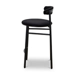 Ex Display - CBS8852-SD 65cm Bar Stool - Full Black Bar Stool Swady-Core