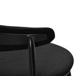 Ex Display - CBS8852-SD 65cm Bar Stool - Full Black Bar Stool Swady-Core