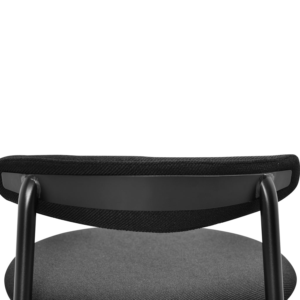 Ex Display - CBS8852-SD 65cm Bar Stool - Full Black Bar Stool Swady-Core