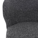 Set of 2 - Perkins 65cm Bar Stool - Anthracite Grey Boucle Bar Stool St Chairs-Core   