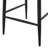 Set of 2 - Perkins 65cm Bar Stool - Pearl Grey Boucle Bar Stool St Chairs-Core   