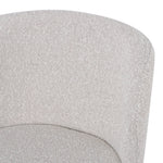 Set of 2 - Perkins 65cm Bar Stool - Pearl Grey Boucle Bar Stool St Chairs-Core   