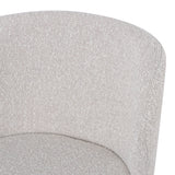 Set of 2 - Perkins 65cm Bar Stool - Pearl Grey Boucle Bar Stool St Chairs-Core   